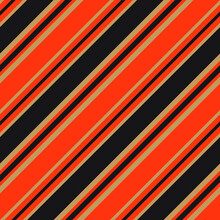 Orange Stripe Seamless Pattern Background In Diagonal Style - Orange Diagonal Striped Seamless Pattern Background Suitable For Fashion Textiles, Graphics