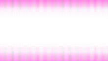 White Background With Pink Dots