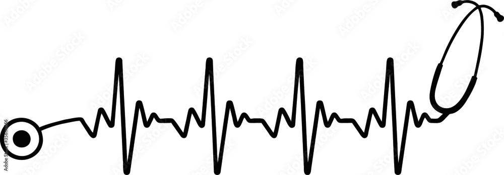 Heartbeat SVG, Nurse SVG, Doctor SVG, Healthcare Svg, Stethoscope Svg ...
