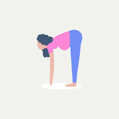 Poster - Pregnant yoga