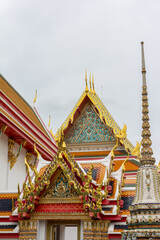 Famous Wat Pho in Bangkok, Thailand