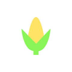 Poster - Corn, farm icon. Simple color vector elements of agriculture icons for ui and ux, website or mobile application