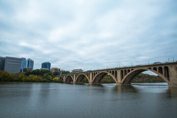 Canvas Print - Francis key Scott memorial bridge