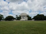 Fototapeta Tęcza - Jefferson memorial and Washington monument