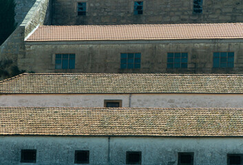 View to old city roofs.