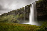 Fototapeta Tęcza - Waterfall at Iceland