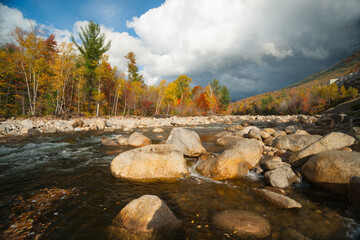 Sticker - Rugged and picturesque Pemigewasset River