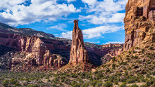 Independence Monument In Colorado National Monument