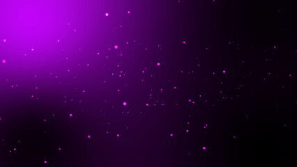 snow falling at night