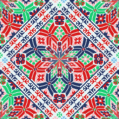 Sticker - Romanian traditional pattern 57