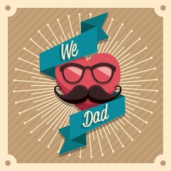 Wall Mural - happy father's day wallpaper