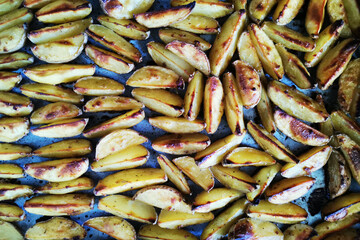 Sticker - fried potatoes texture