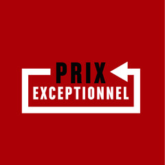 Sticker - prix exceptionnel