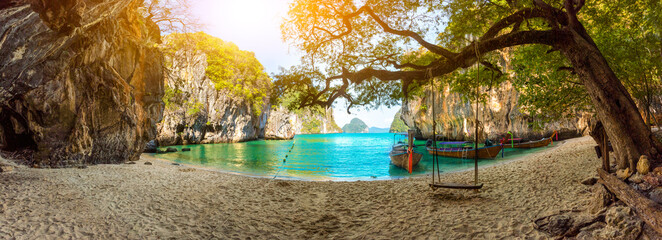 Wall Mural - Blue water at  Lao Lading island, Krabi Province, Thailand(Paradise)