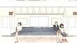 © hiro studio - 電車　社内コロナウイルス　女性車両　イラスト6