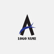 © rokhmatulloh - letter A creative logo illustration of a black vector design