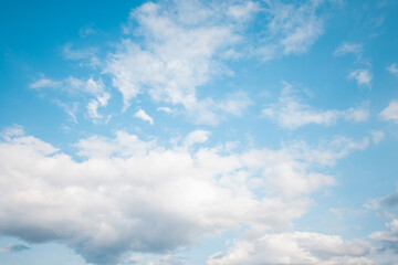  Blue sky and clouds in the weather day outdoor nature environment abstract background