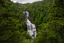 Upper Whitewater Falls In The Nantahala National Forest In Western North Carolina