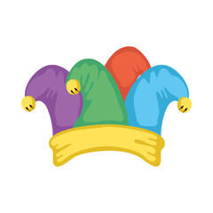 Wall Mural - jester hat fools day accessory