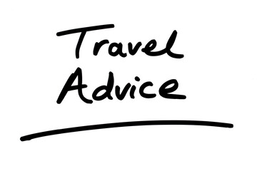 Wall Mural - Travel Advice