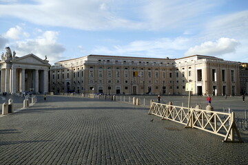 St. Peter's Square,Basilica of Saint Peter and the Vatican,Rome,Italy