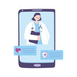© Stockgiu - telemedicine, smartphone female doctor chatting consult, assistance online
