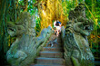 Dragon Bridge in Ubud Sacred Monkey Forest - Bali - Indonesia