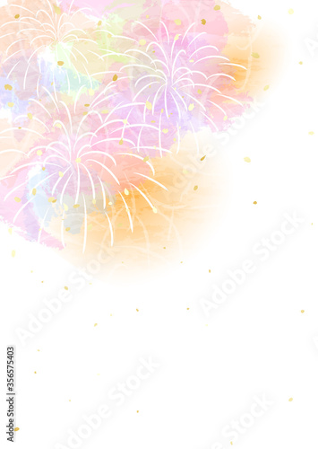 優しい色合いの花火 背景イラスト Buy This Stock Vector And Explore Similar Vectors At Adobe Stock Adobe Stock