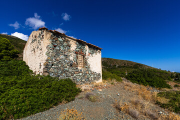 nature around the elba island