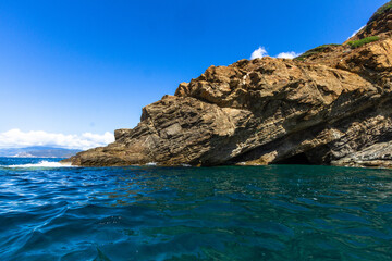 nature around the elba island