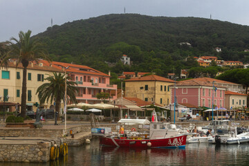 cities and coasts of elba island