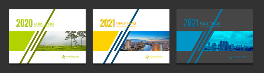 cover design for annual report business catalog company profile brochure magazine flyer booklet post
