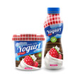 yougurt brand new packaging isolated design for milk, yogurt or cream product branding or advertising design