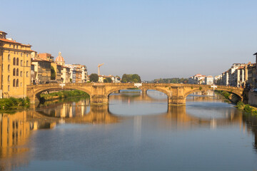 Wall Mural - streets and houses of florence