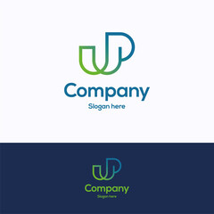 Wall Mural - UP company logo