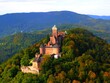 canvas print picture - Europe, France, Great East, Alsace, Bas Rhin, Haut Koenigsbourg castle
