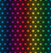 vector illustration of abstract rainbow geometric background