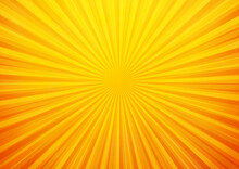 Bright Orange And Yellow Rays Background
