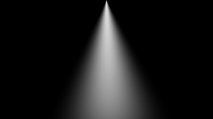 stage spotlight on a black background