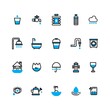 © captainvector - water related icons set