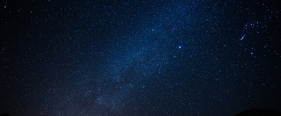 milky way galaxy with star and noise blue background,abstract milky way galaxy with stars for backgr