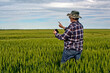© banedeki1 - Agronomist in the grain field