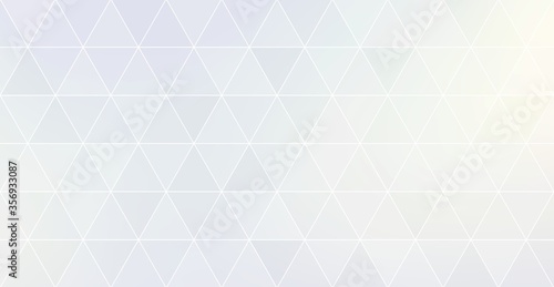 Mata magnetyczna Triangle pastel empty background. Subtle geometric pattern.