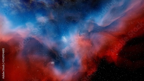Photographie abstract background with various colors, abstract color space background for des