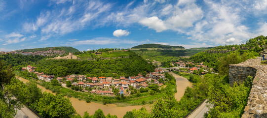 Wall Mural - Tsarevets Fortress in Veliko Tarnovo