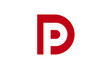 © usman - DP or PD Letter Initial Logo Design, Vector Template