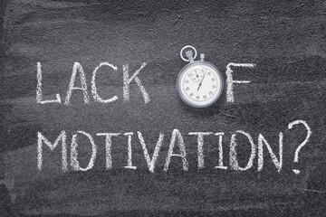 Wall Mural - lack of motivation watch