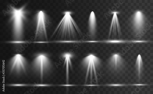 Cuadros en Lienzo Searchlight collection for stage lighting, light transparent effects