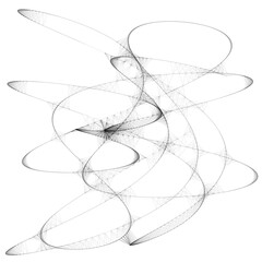abstract curve line art sketch illustration
