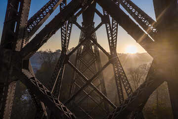 A Bridge in the Sunrise